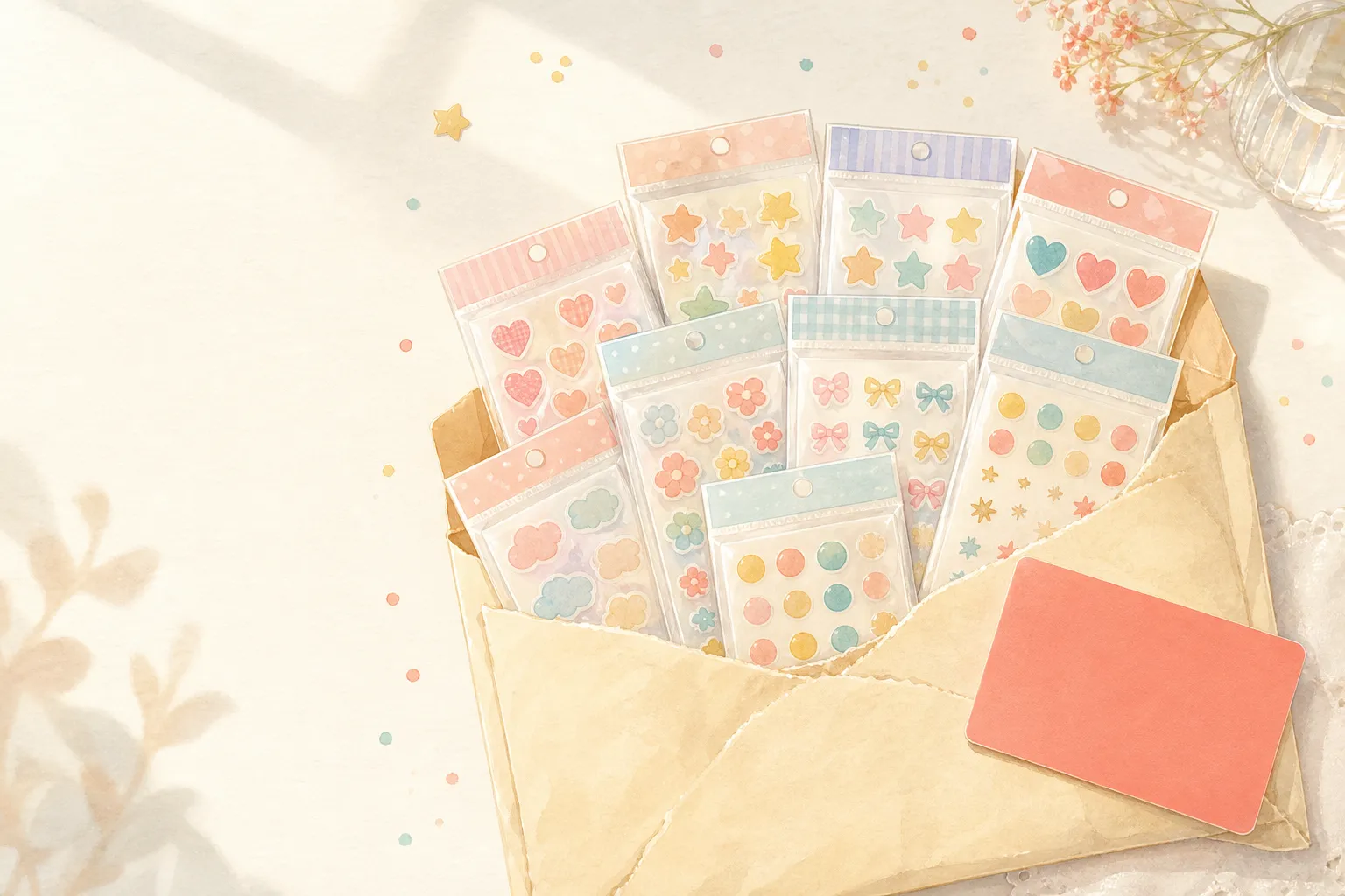 ポイントでかわいいグッズをお迎えするイメージの編集部オリジナル画像