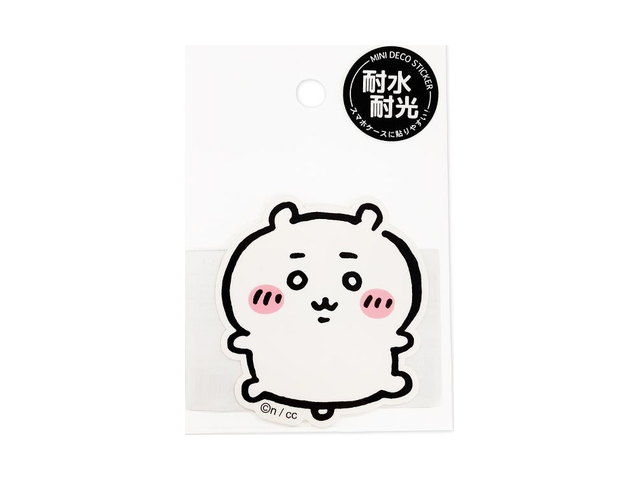 ちいかわ ミニデコステッカー（しろめちいかわ）の商品画像