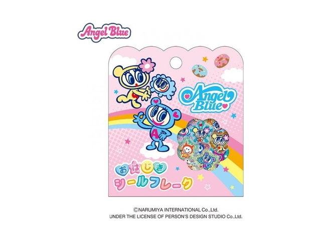 エンジェルブルー おはじきシールフレーク/PINKの商品画像