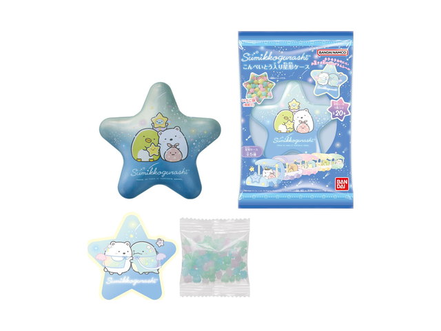 すみっコぐらし こんぺいとう入り星形ケースの商品画像