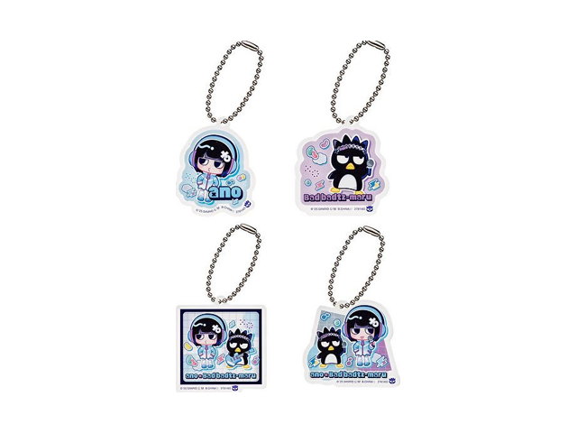 ガシャポンくじ ano×バッドばつ丸 あそーとこれくしょん 4種 セットの商品画像