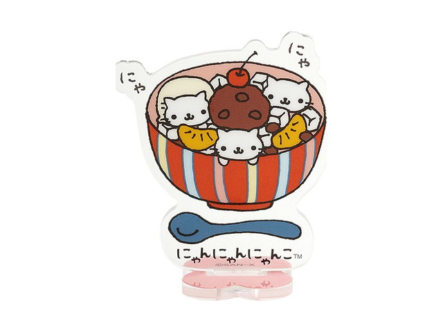アクリルスタンド（あのころのともだち・にゃんにゃんにゃんこ）の商品画像
