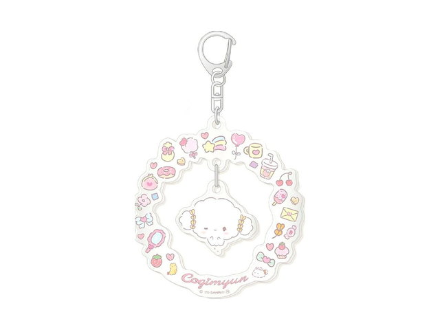 こぎみゅん ゆらゆらアクリルキーホルダー ウインク 10th Anniversary マリモクラフトの商品画像