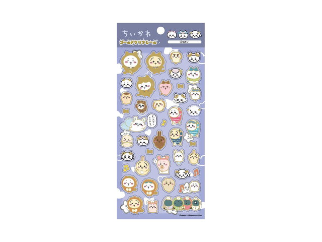 ちいかわ ゴールドクリアシール（1）リボンの商品画像