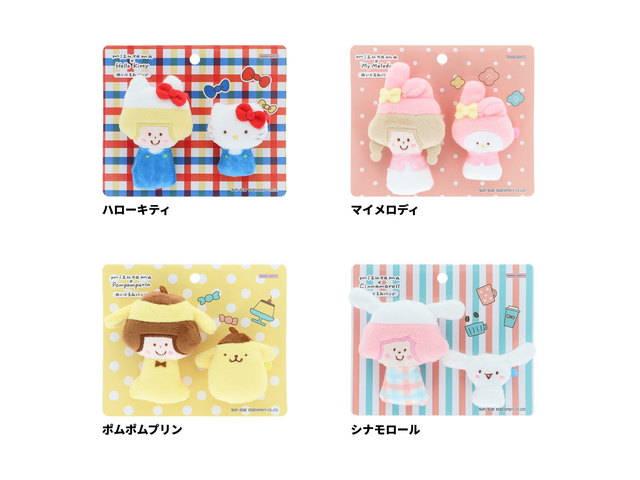 ぬいぐるみバッジ mizutama×ハローキティの商品画像