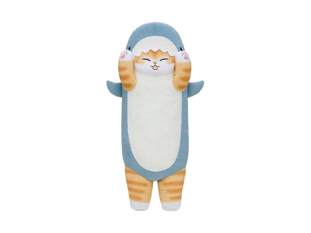 mofusand BOARD SHARK！ ロングサメにゃん クッションぬいぐるみの商品画像