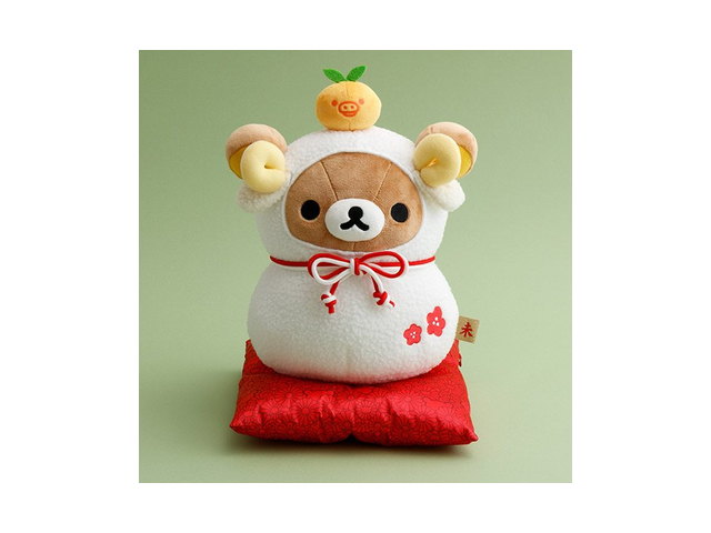 リラックマ　お正月ぬいぐるみの商品画像
