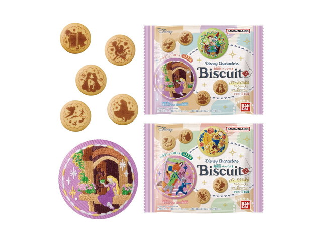 Disney Characters 刺繍缶バッジビスケット2の商品画像