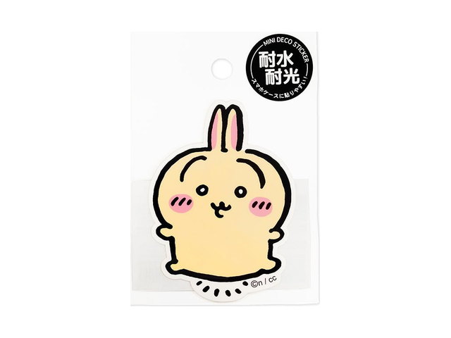 ちいかわ ミニデコステッカー（しろめうさぎ）の商品画像