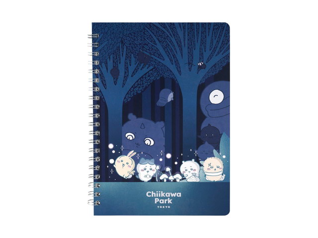 ちいかわ ちいかわパーク リングノート（夜の森）の商品画像