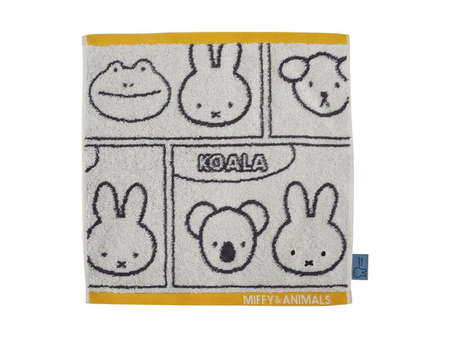 ウォッシュタオル [IV/ジャカード](MIFFY & ANIMALS)の商品画像