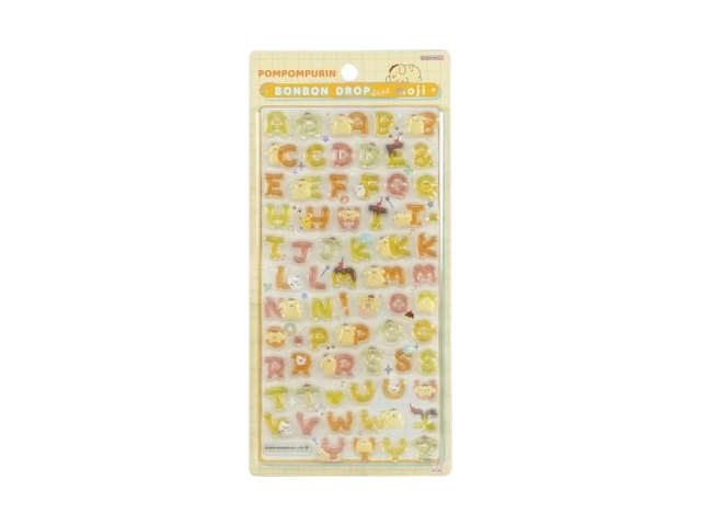 ボンボンドロップシール 文字 ポムポムプリンの商品画像