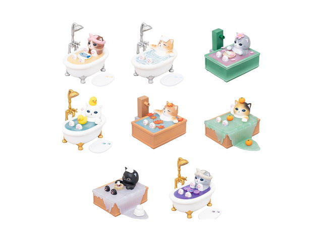 mofusand GPSBOX いいお風呂にゃん フィギュアコレクション(全8種)の商品画像