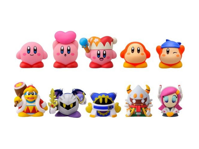 星のカービィ ソフビパペットマスコット【1BOX 10パック入り】の商品画像