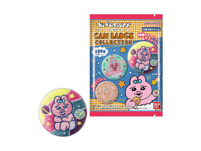 CAN BADGE COLLECTION おぱんちゅうさぎの商品画像