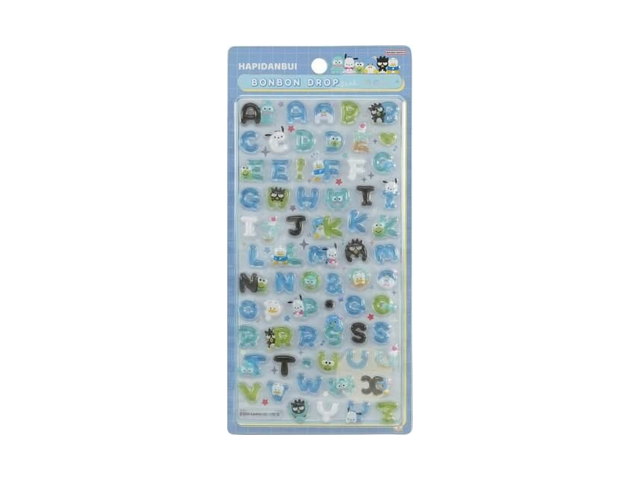 ボンボンドロップシール 文字 はぴだんぶいの商品画像
