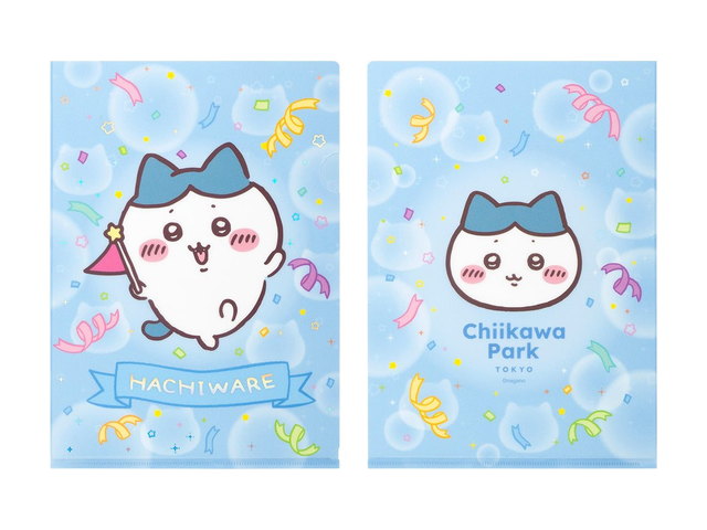 ちいかわ ちいかわパーク クリアファイル（ハチワレ フラッグ）の商品画像
