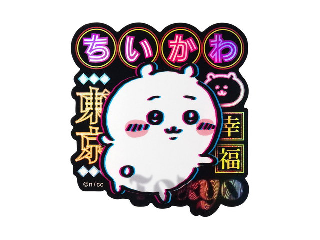 ちいかわ トーキョーちいかわ スマホに貼れるサイズのステッカー（ちいかわ）の商品画像