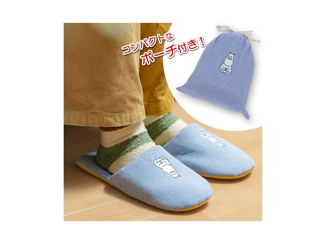 携帯スリッパ（トラベル/ムーミン）1445030600の商品画像