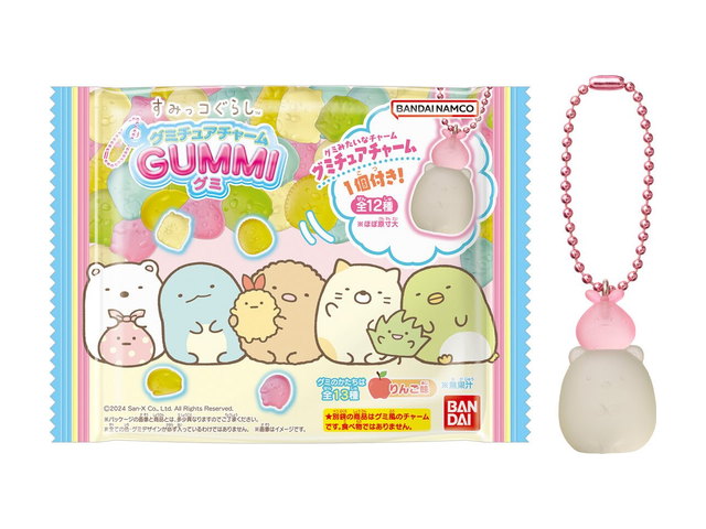 すみっコぐらし グミチュアチャームGUMMIの商品画像