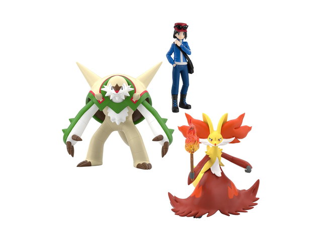 ポケモンスケールワールド カロス地方 カルム＆ブリガロン＆マフォクシーの商品画像