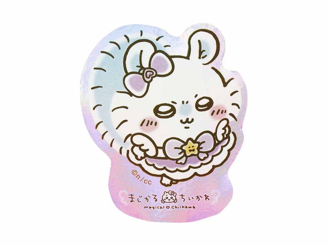 ちいかわ まじかるちいかわ スマホに貼れるサイズのホログラムステッカー（モモンガ）の商品画像