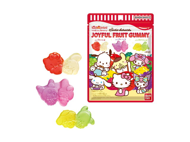 サンリオキャラクターズ JOYFUL FRUIT GUMMYの商品画像