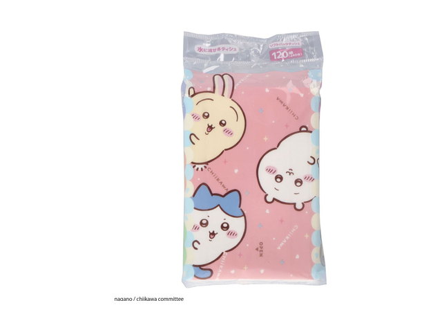 ちいかわ アニメ『ちいかわ』 ソフトパックティシュ120Wの商品画像