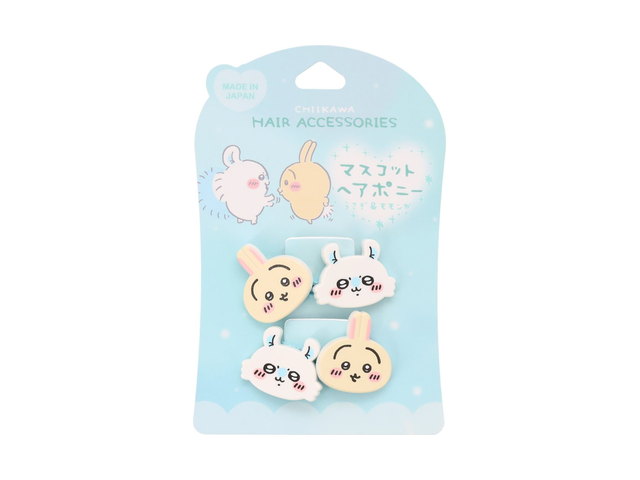 ちいかわ マスコットヘアポニー2P（うさぎ＆モモンガ）の商品画像