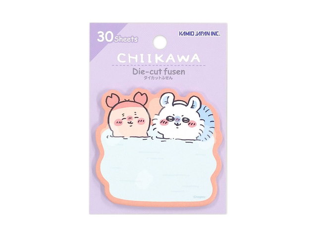 ちいかわ ダイカット付箋（モモンガ＆古本屋 お風呂）の商品画像