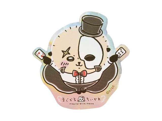 ちいかわ まじかるちいかわ スマホに貼れるサイズのホログラムステッカー（ラッコ）の商品画像
