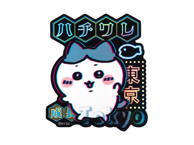 ちいかわ トーキョーちいかわ スマホに貼れるサイズのステッカー（ハチワレ）の商品画像