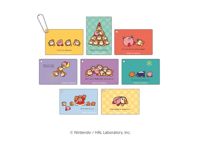 星のカービィ カービィ play with ワドルディ スクエアキーホルダーコレクション【1BOX 8箱入り】の商品画像