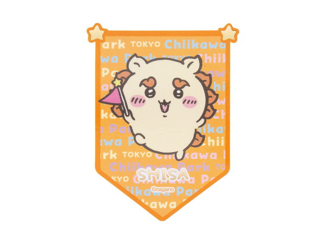 ちいかわ ちいかわパーク スマホに貼れるサイズのフラッグステッカー（シーサー）の商品画像