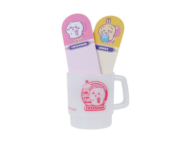 ちいかわ マグカップ付箋（ちいかわ DINER ちいかわ＆うさぎ）の商品画像