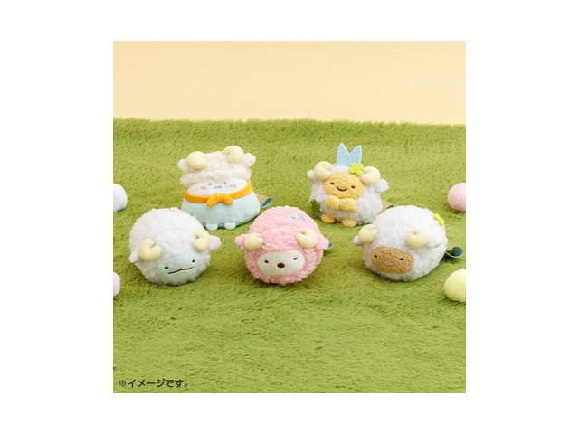 すみっコぐらし　お正月ぬいぐるみセットの商品画像