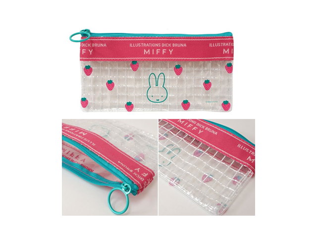 ペンポーチ [pink/MS26-7] (いちご)の商品画像