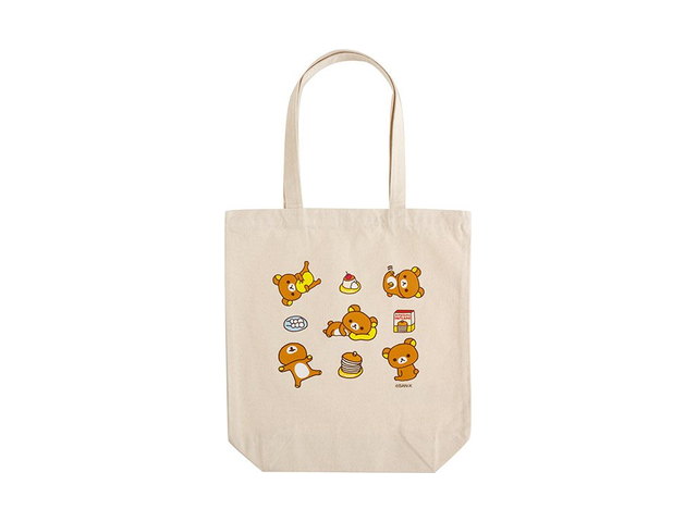 リラックマ トートバッグ（リラックマ・ナチュラル）の商品画像