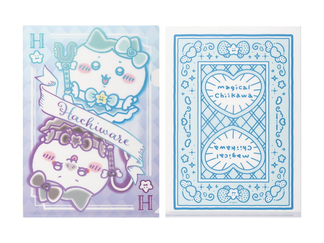 ちいかわ まじかるちいかわ トランプなクリアファイル（ハチワレ）の商品画像