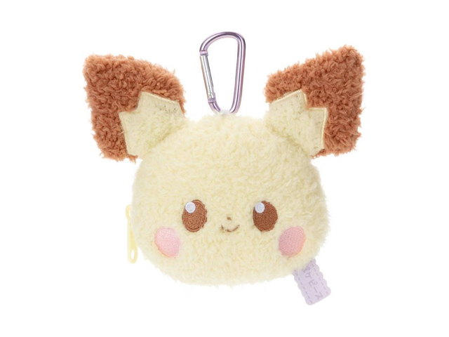 タカラトミーアーツ ポケピース ぬいぐるみポーチ ピチューの商品画像