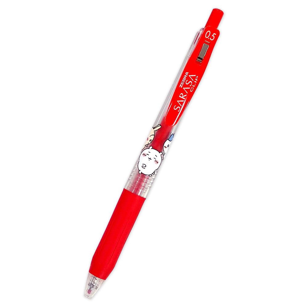 ちいかわ SARASAボールペン（ダンス・赤）の商品画像