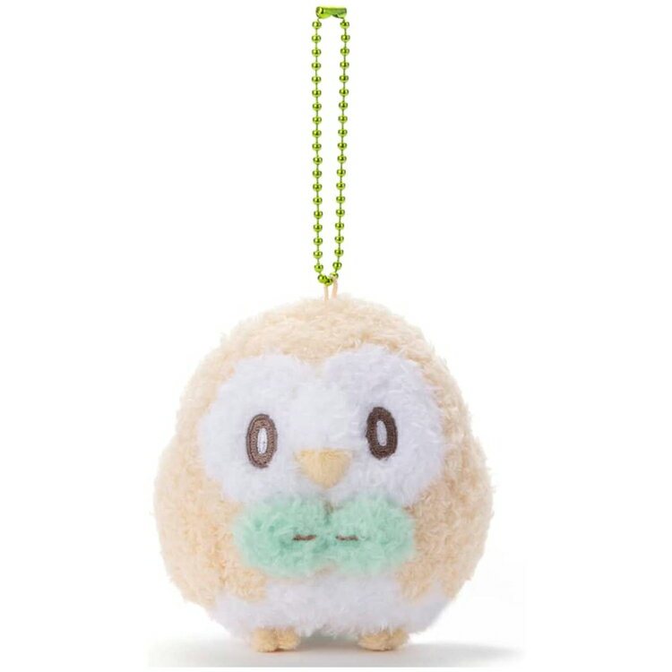 ポケットモンスター ポケモン グッズ ぬいぐるみボールチェーンマスコット モクロー キーホルダーの商品画像