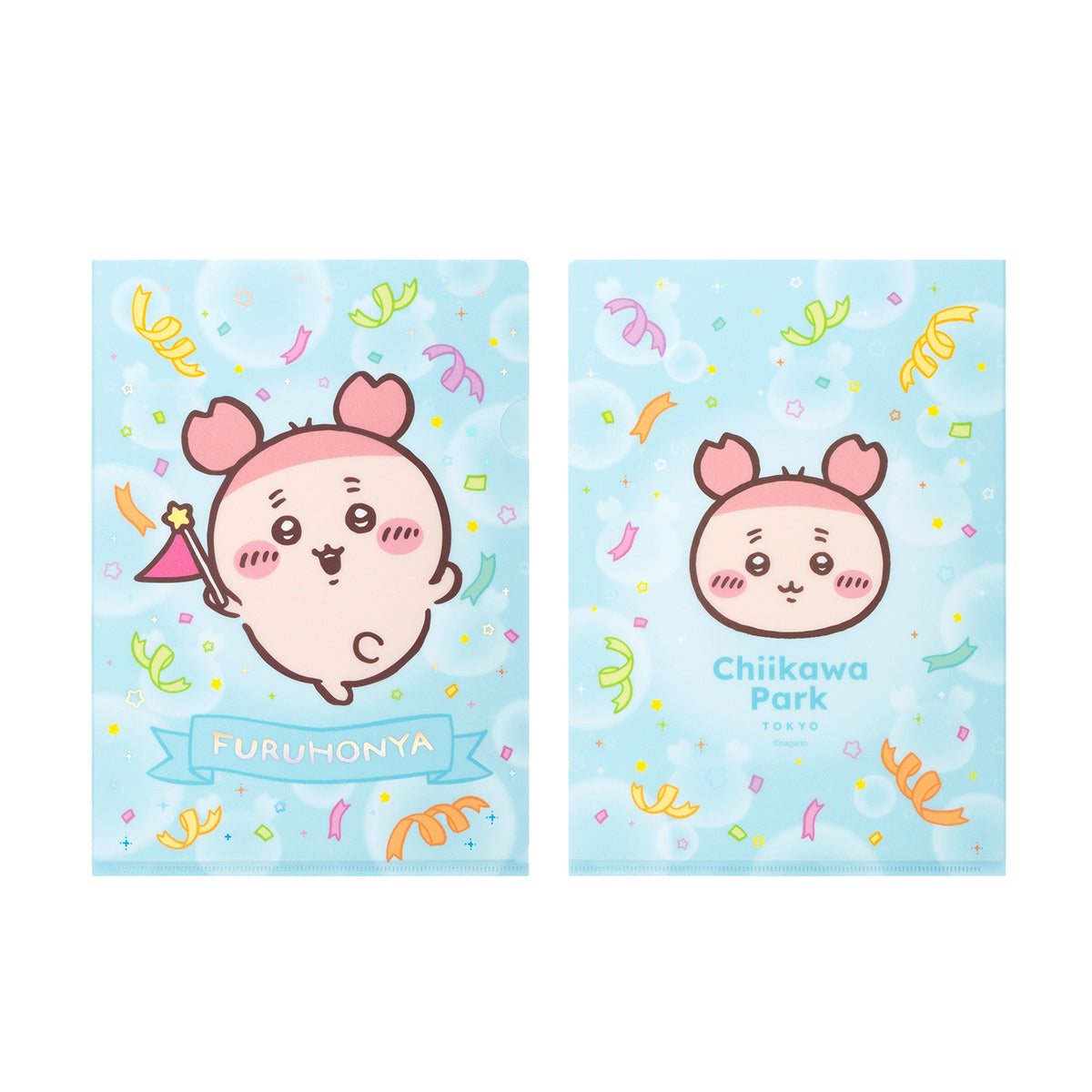 ちいかわ ちいかわパーク クリアファイル（古本屋 フラッグ）の商品画像