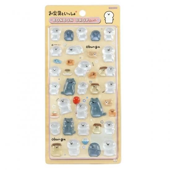 ボンボンドロップシール お文具といっしょ お文具さんの商品画像
