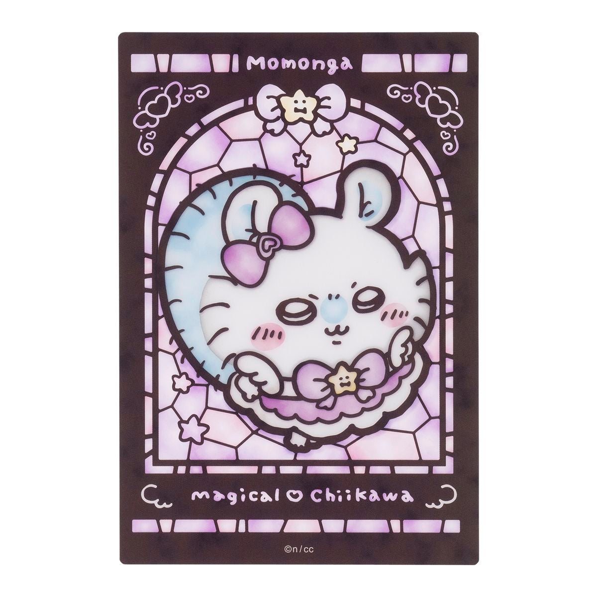 ちいかわ まじかるちいかわ ステンドグラス風クリアカード（モモンガ）の商品画像