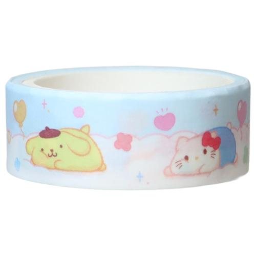 サンリオキャラクターズ 蓄光 15mmマステ MX ふにゅまるデザイン Sanrio デコレーションの商品画像