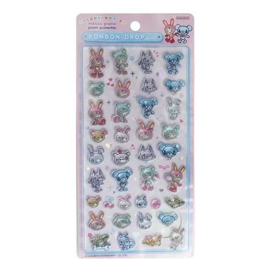 ボンボンドロップシール ナルミヤキャラクターズ メゾピアノ×ポンポネットの商品画像
