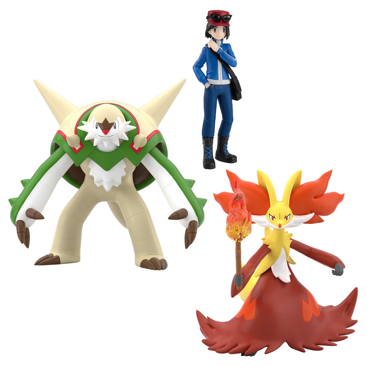 ポケモンスケールワールド カロス地方 カルム＆ブリガロン＆マフォクシーの商品画像
