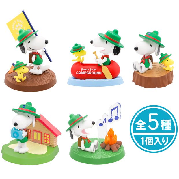 コレクタブルフィギュア(全5種) スヌーピーの商品画像