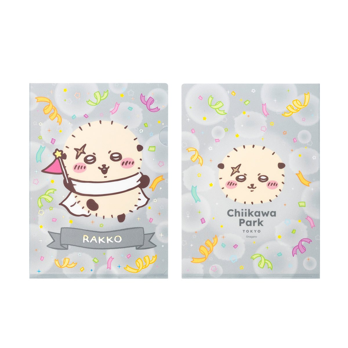 ちいかわ ちいかわパーク クリアファイル（ラッコ フラッグ）の商品画像